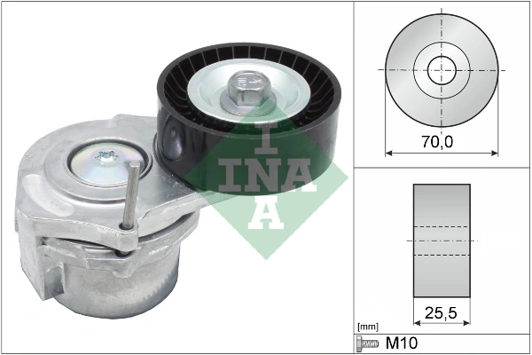 Belt Tensioner, V-ribbed belt